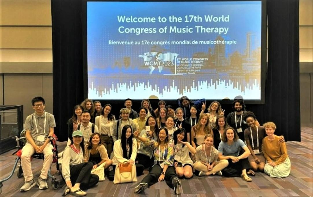 World Congress of Music Therapy 2023, Vancouver, Canada - Student meeting
